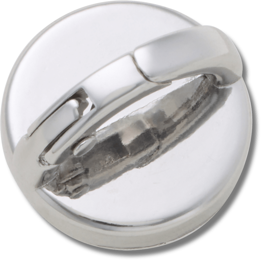 Crocs Silver Interchangeable Stud Jibbitz™ charms Discount