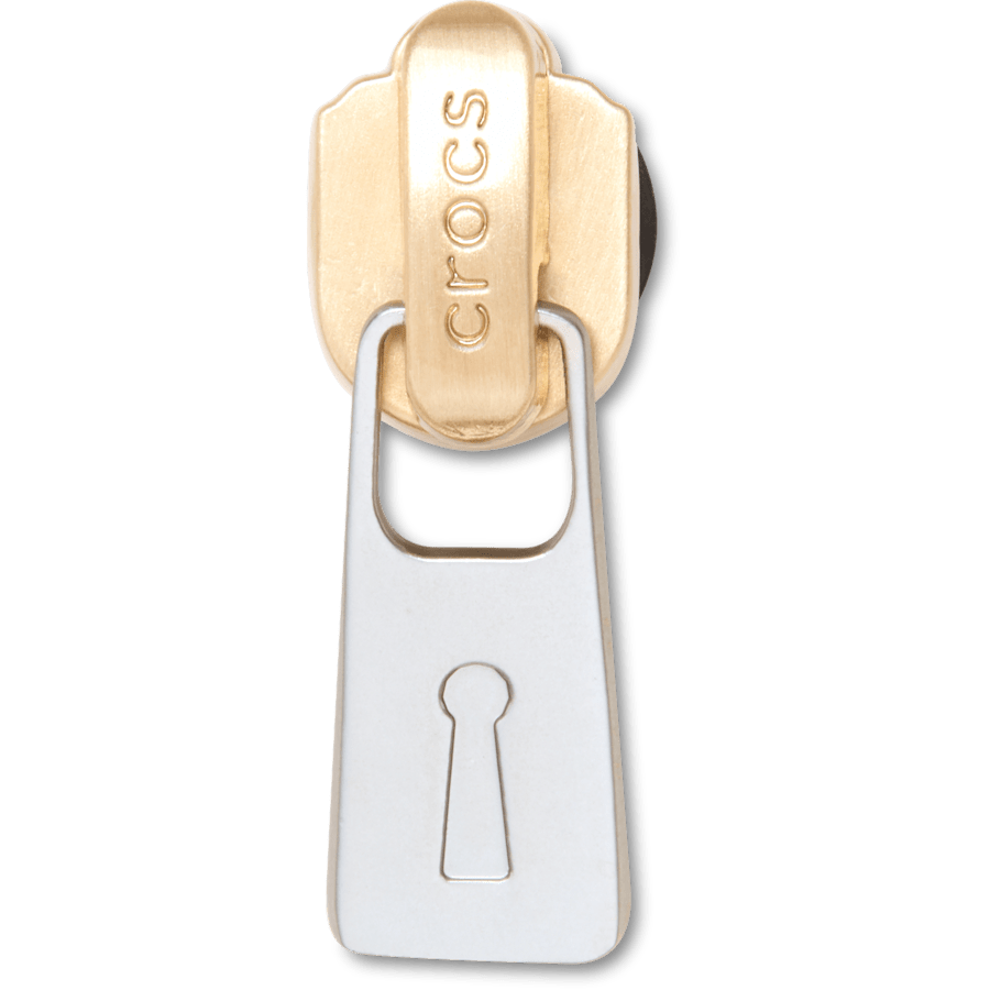Crocs | Gold and Silver Zipper Jibbitz™ charms Online