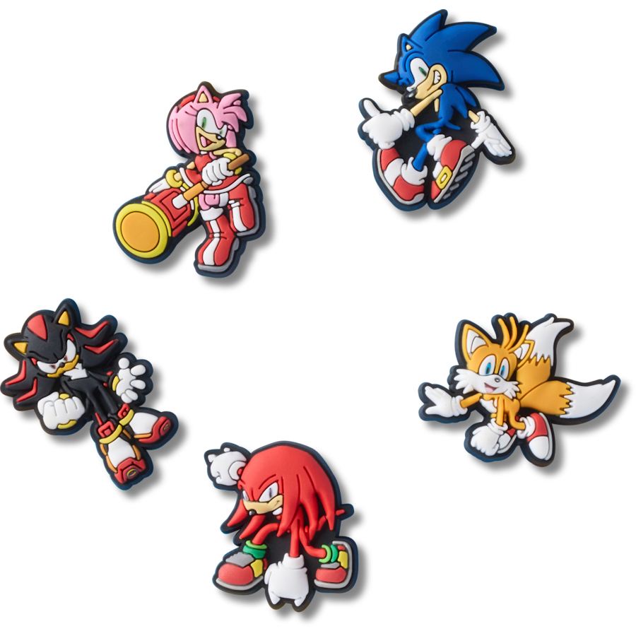 Crocs Sonic the Hedgehog 5Pck Jibbitz™ charms On Sale