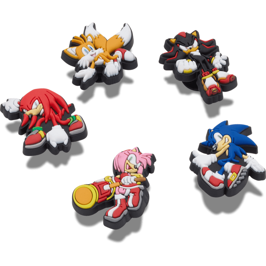 Crocs Sonic the Hedgehog 5Pck Jibbitz™ charms On Sale