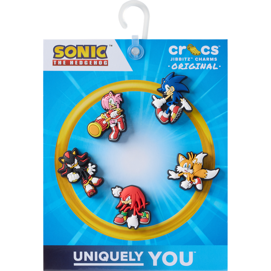 Crocs Sonic the Hedgehog 5Pck Jibbitz™ charms On Sale