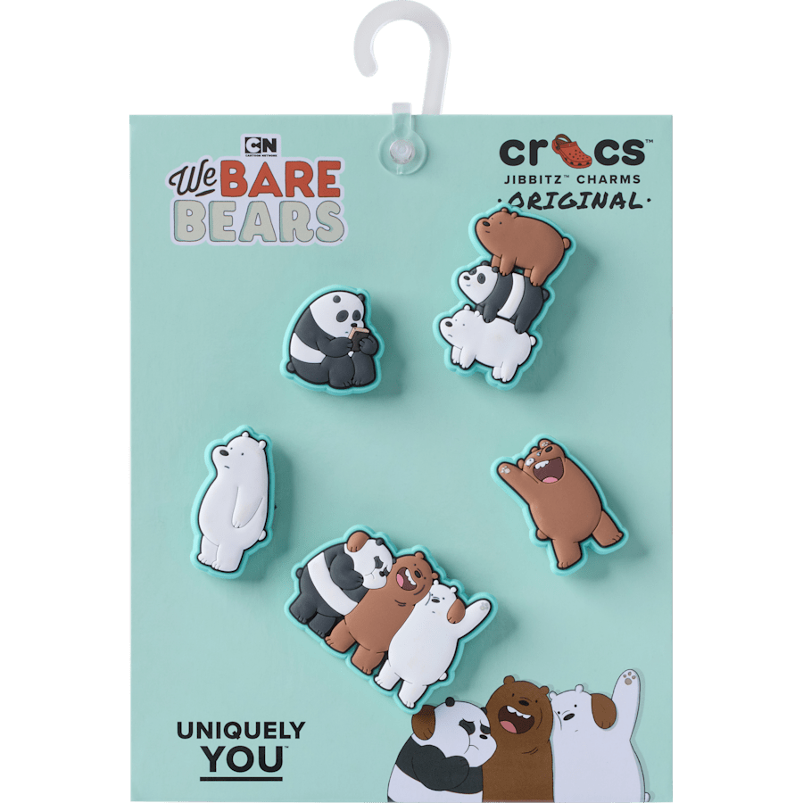 Crocs We Bare Bears 5 Pack  Jibbitz™ charms Discount