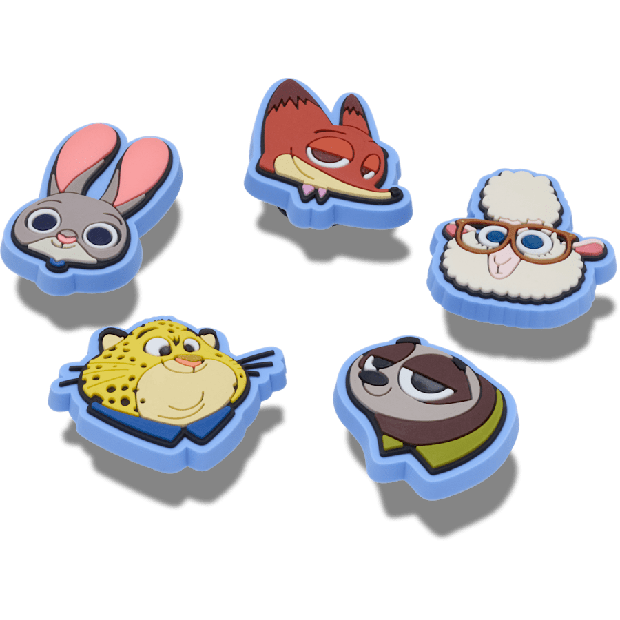 Crocs / b'Disney Zootopia 2 5 Pack Jibbitz Shoe Charm' Discount