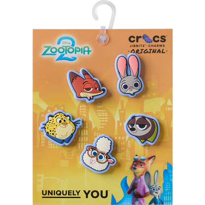 Crocs / b'Disney Zootopia 2 5 Pack Jibbitz Shoe Charm' Discount