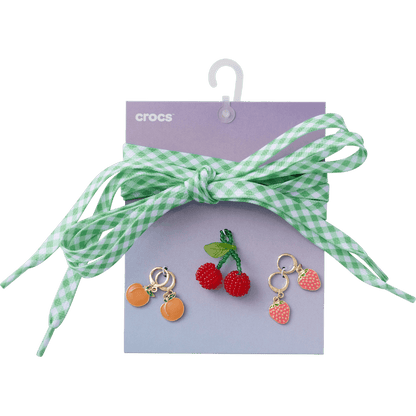 Crocs Laces and Fresh Fruits Charm Kit Jibbitz™ charms Discount