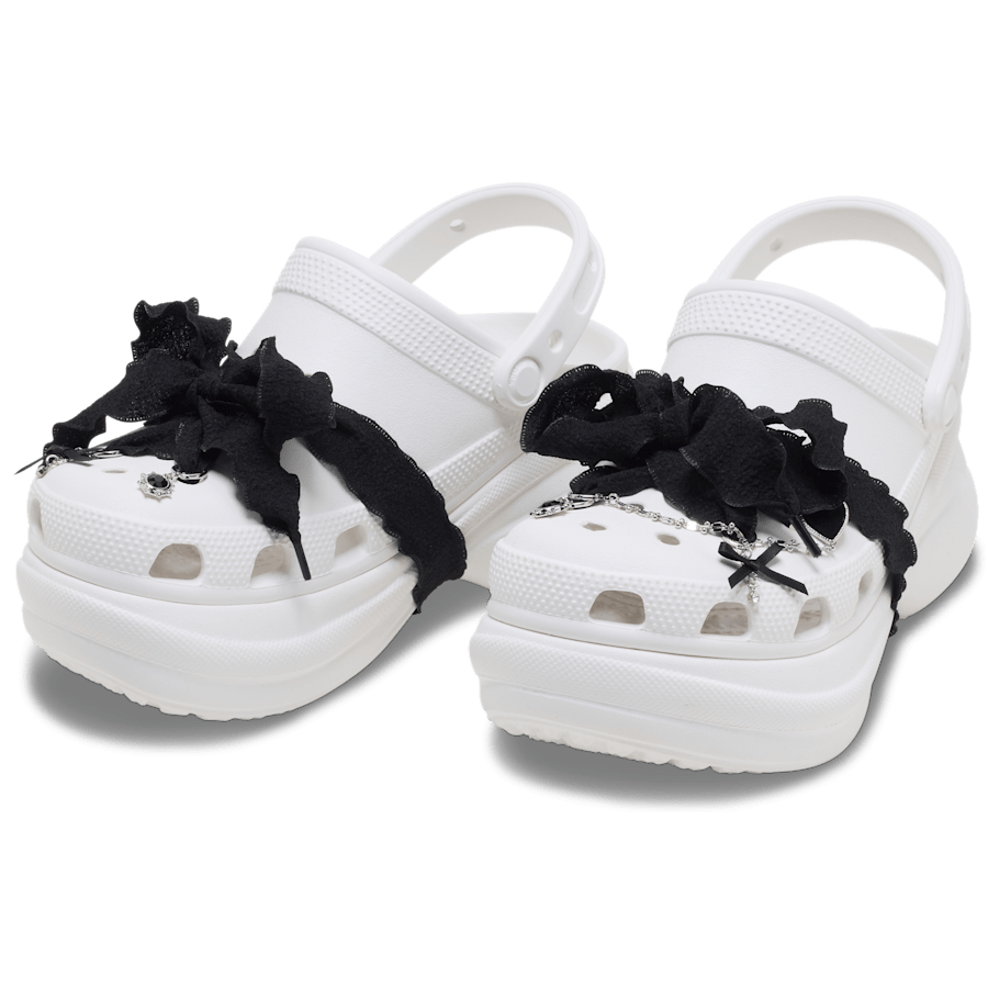 Crocs Laces and Dainty Bow Charm Kit Jibbitz Shoe Charm Outlet