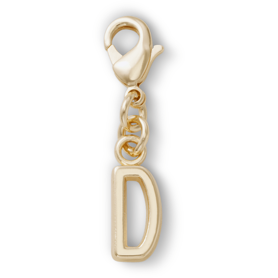 Crocs Gold Letter D Charm Jibbitz™ charms Sale