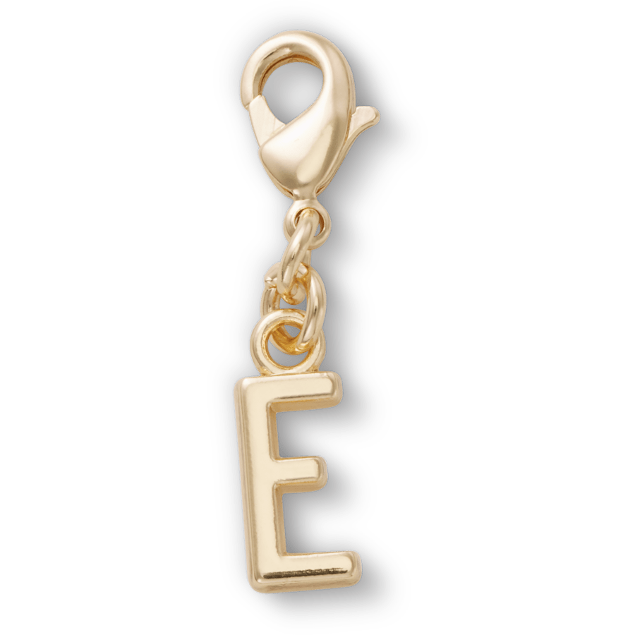 Crocs Gold Letter E Charm Jibbitz™ charms Discount