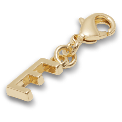 Crocs Gold Letter E Charm Jibbitz™ charms Discount