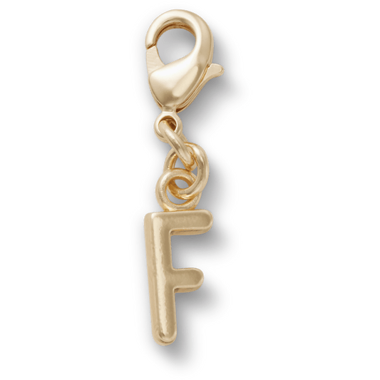 Crocs / Gold Letter F Charm Jibbitz™ charms Discount