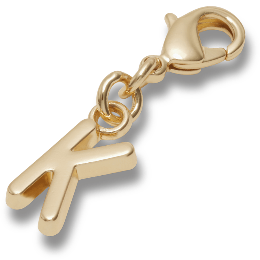 Crocs Gold Letter K Charm Jibbitz™ charms Sale