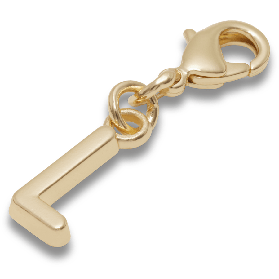 Crocs Gold Letter L Charm Jibbitz™ charms Discount