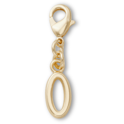 Crocs Gold Letter O Charm Jibbitz™ charms Discount