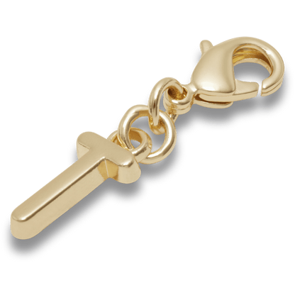 Crocs - Gold Letter T Charm Jibbitz™ charms For Sale