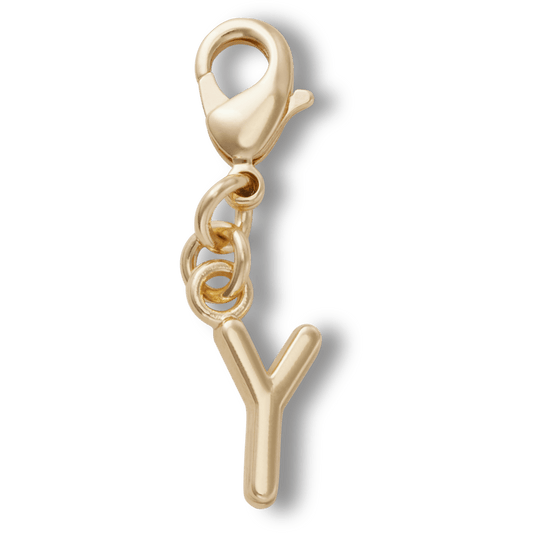 Crocs - Gold Letter Y Charm Jibbitz™ charms For Sale