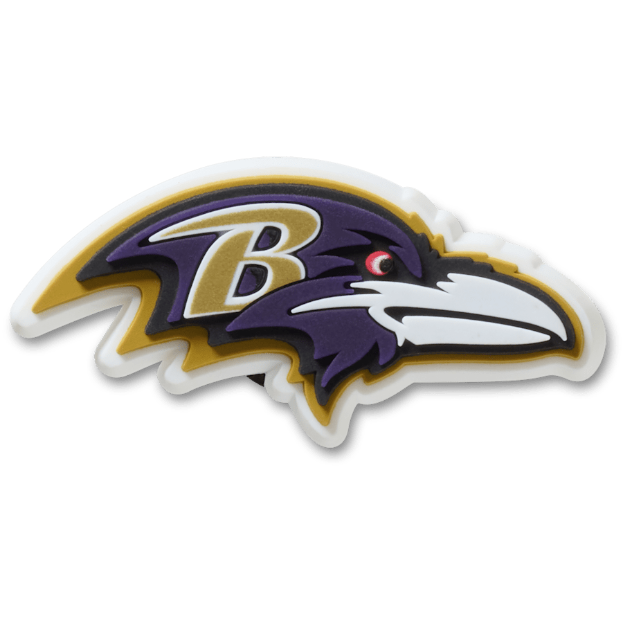 Crocs NFL Baltimore Ravens Logo Jibbitz™ charms On Sale