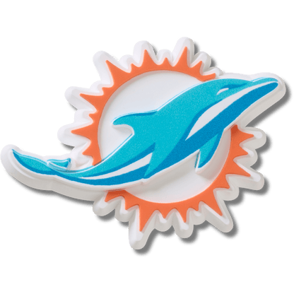 Crocs - NFL Miami Dolphins Logo Jibbitz™ charms For Sale
