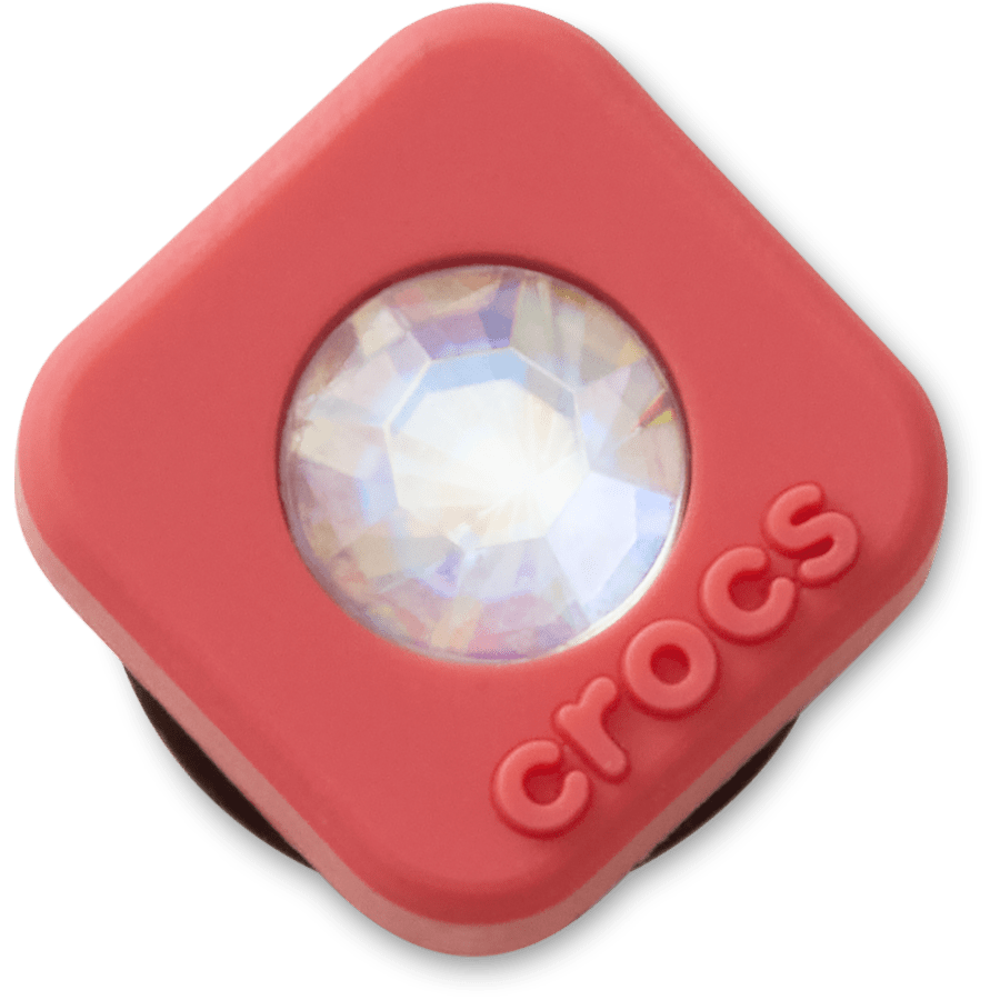 Crocs | Red Square PVC SMT Gem Jibbitz™ charms Sale