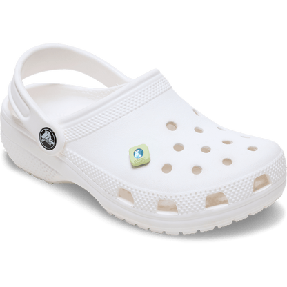 Crocs / Green PVC Square SMT Gem Jibbitz™ charms Discount