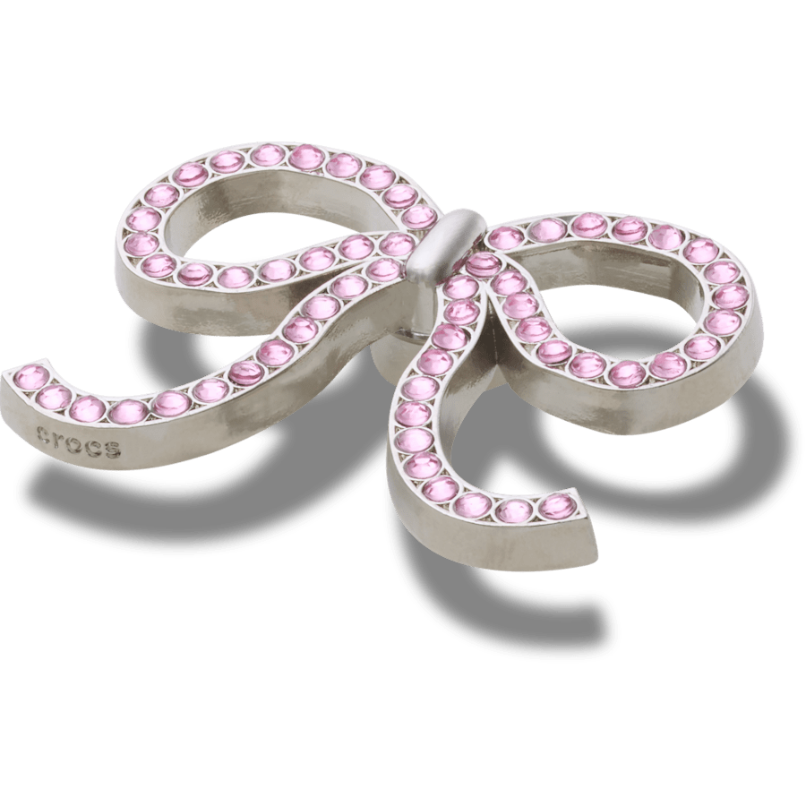 Crocs | Pink Glittery Bow Jibbitz™ charms Online