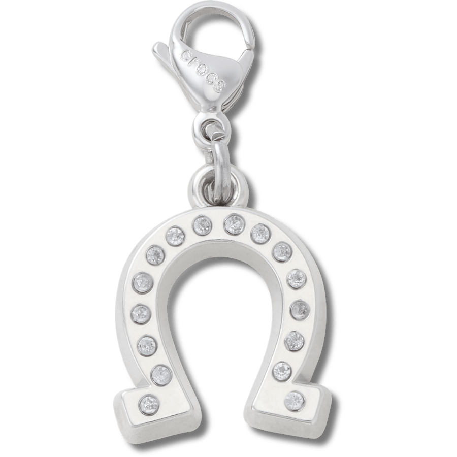 Crocs - Lucky Silver Horseshoe Charm Jibbitz charm For Sale