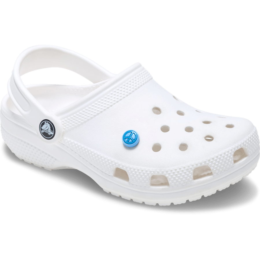 Crocs | Blue Peace Sign Icon Jibbitz™ charms Sale