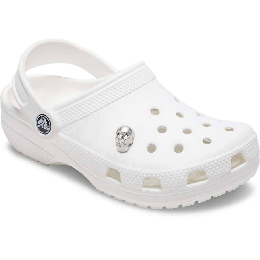 Crocs | Silver Skull Jibbitz™ charms Sale