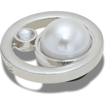 Crocs Silver Ring With Pearl Jibbitz™ charms Sale