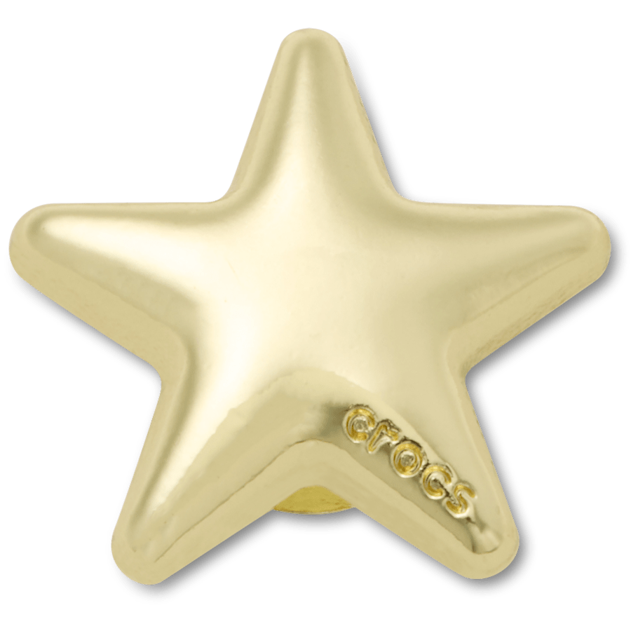 Crocs - Gold Bubble Star Jibbitz™ charms For Sale