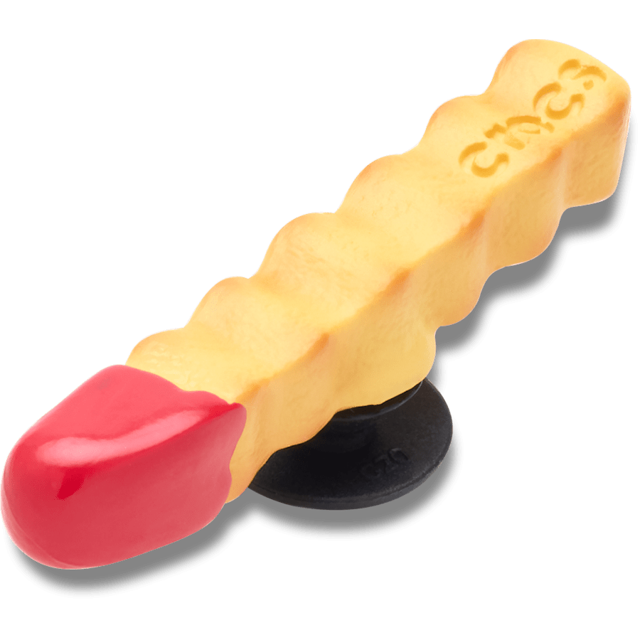 Crocs French Fry Dipped in Ketchup Jibbitz™ charms Discount