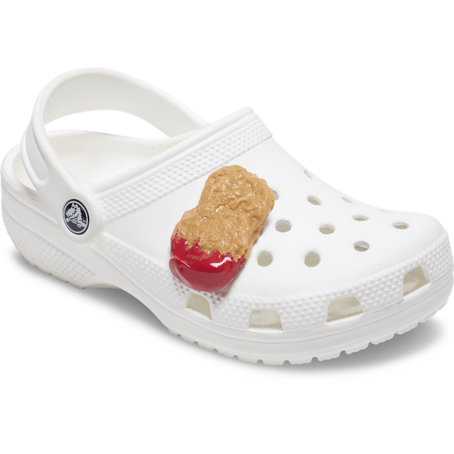 Crocs - Chicken Nugget Dipped Ketchup Jibbitz™ charms For Sale