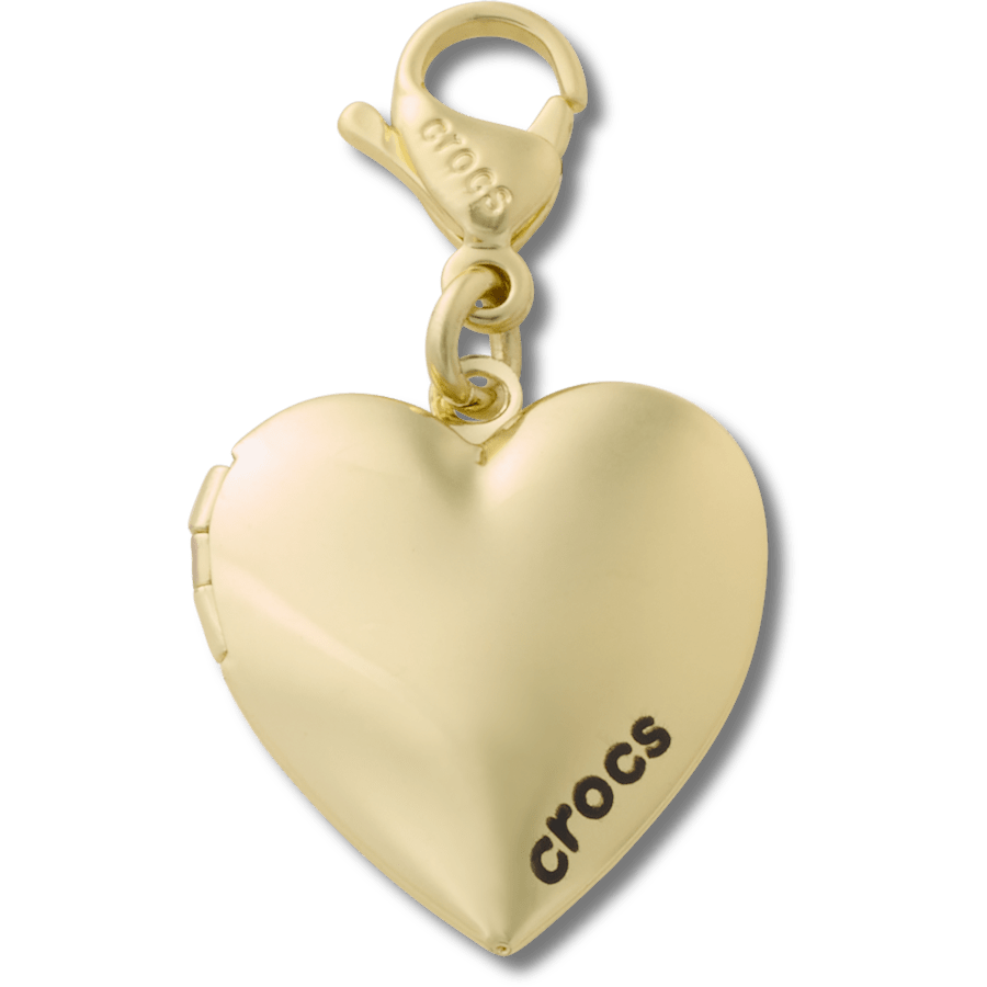 Crocs Gold Locket Charm Jibbitz charm On Sale