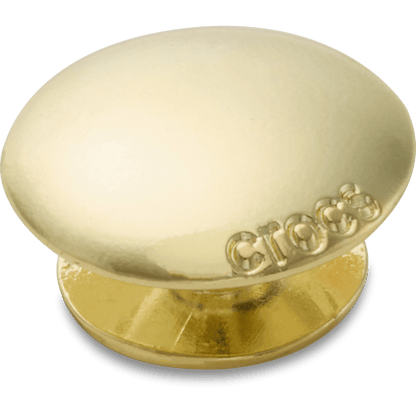 Crocs - Large Gold Circle Stud Jibbitz™ charms For Sale