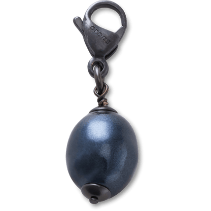 Crocs Silver Black SMT Pearl Charm Jibbitz charm Sale