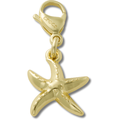 Crocs / Gold Starfish Charm Jibbitz charm Discount