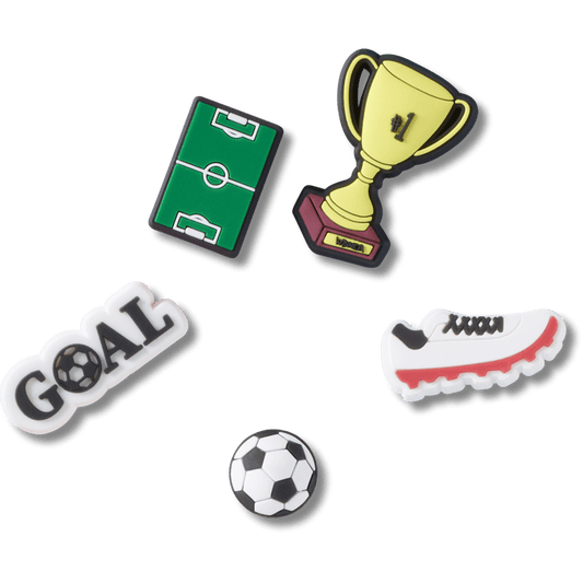 Crocs Soccer Star 5 Pack Jibbitz™ charms On Sale