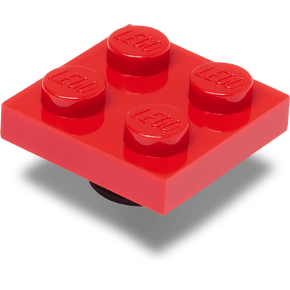 Crocs | LEGO® Red Tile 2x2 Jibbitz™ charms Sale