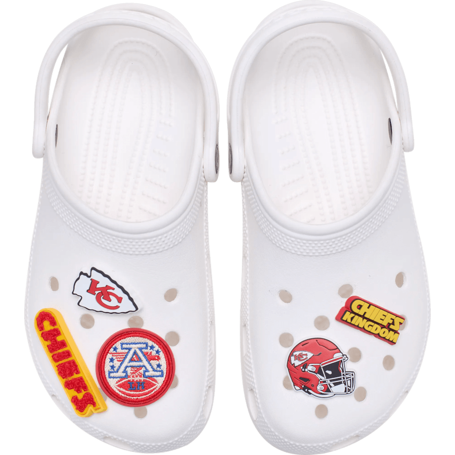 Crocs | NFL Kansas City Chiefs 5 Pack Jibbitz Shoe Charm Online