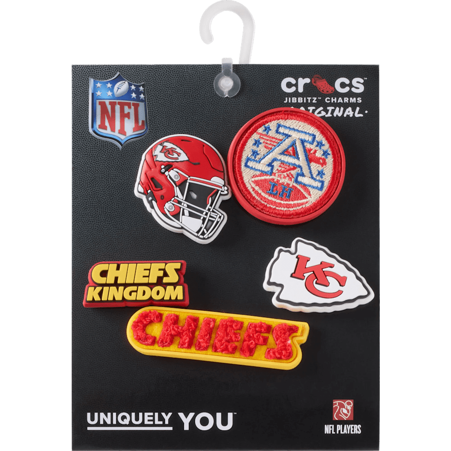 Crocs | NFL Kansas City Chiefs 5 Pack Jibbitz Shoe Charm Online