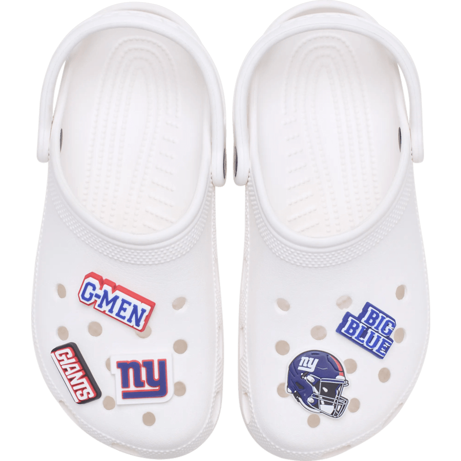 Crocs | NFL New York Giants 5 Pack Jibbitz Shoe Charm Sale