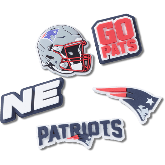 Crocs | NFL New England Patriots 5 Pack Jibbitz Shoe Charm Online