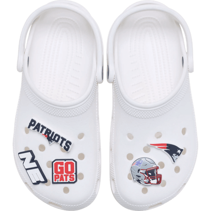 Crocs | NFL New England Patriots 5 Pack Jibbitz Shoe Charm Online