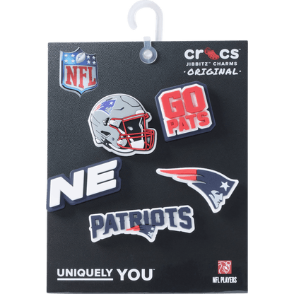 Crocs | NFL New England Patriots 5 Pack Jibbitz Shoe Charm Online
