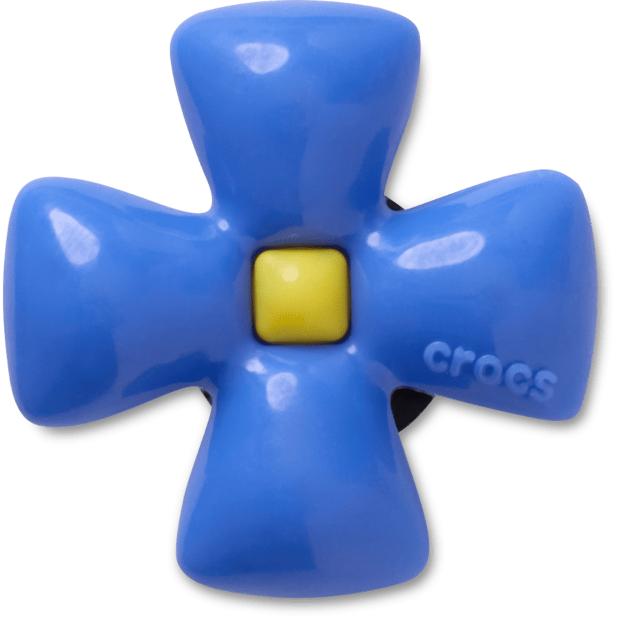 Crocs Puffy Blue Flower Jibbitz™ charms Discount