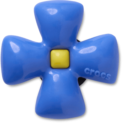 Crocs Puffy Blue Flower Jibbitz™ charms Discount