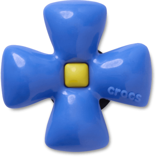 Crocs Puffy Blue Flower Jibbitz™ charms Discount