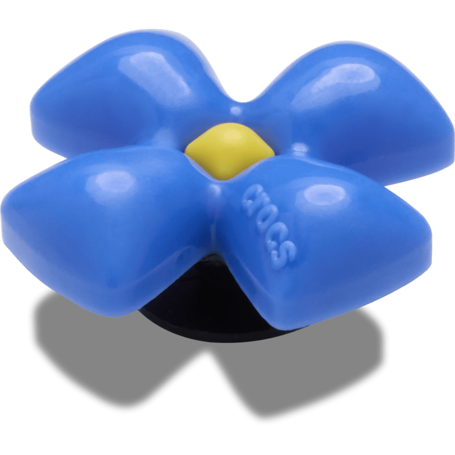 Crocs Puffy Blue Flower Jibbitz™ charms Discount