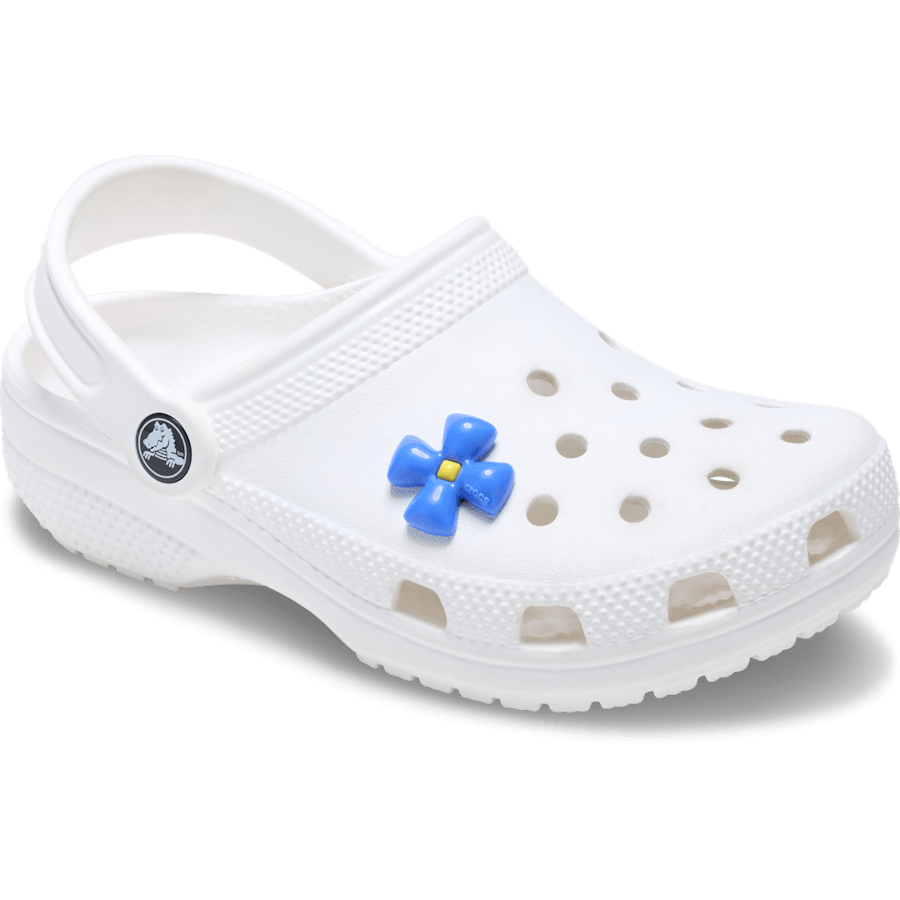 Crocs Puffy Blue Flower Jibbitz™ charms Discount