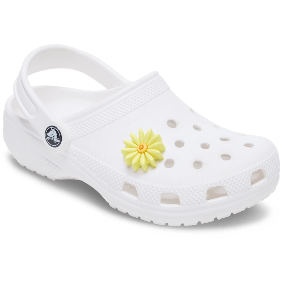 Crocs Puffy Yellow Daisy Jibbitz™ charms Sale