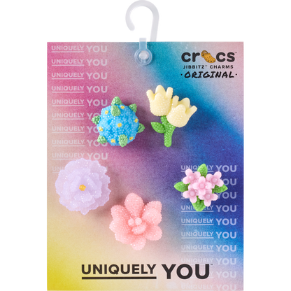 Crocs Beaded Flowers 5 Pack Jibbitz™ charms On Sale